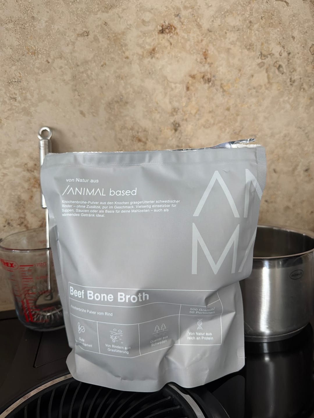 Customer photo review of Knochenbrühe Pulver 500g