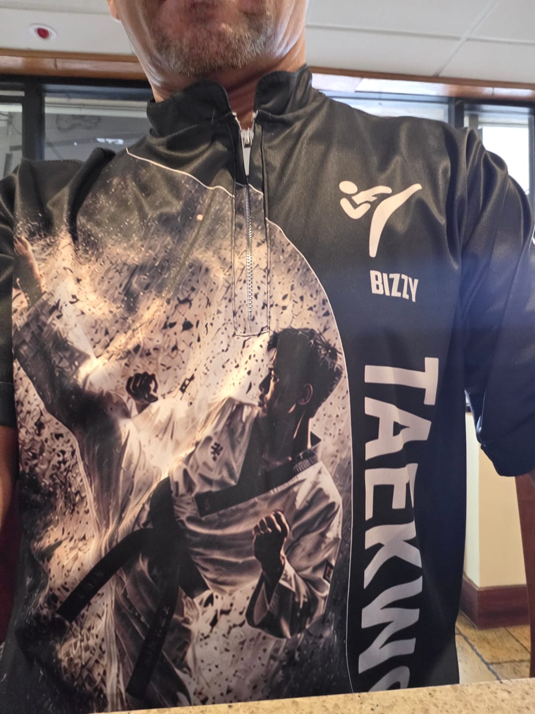Customer photo review of Unisex Shirt - Custom Taekwondo Shirt