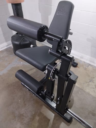 Customer photo review of Gronk Fitness Leg Extension / Leg Curl