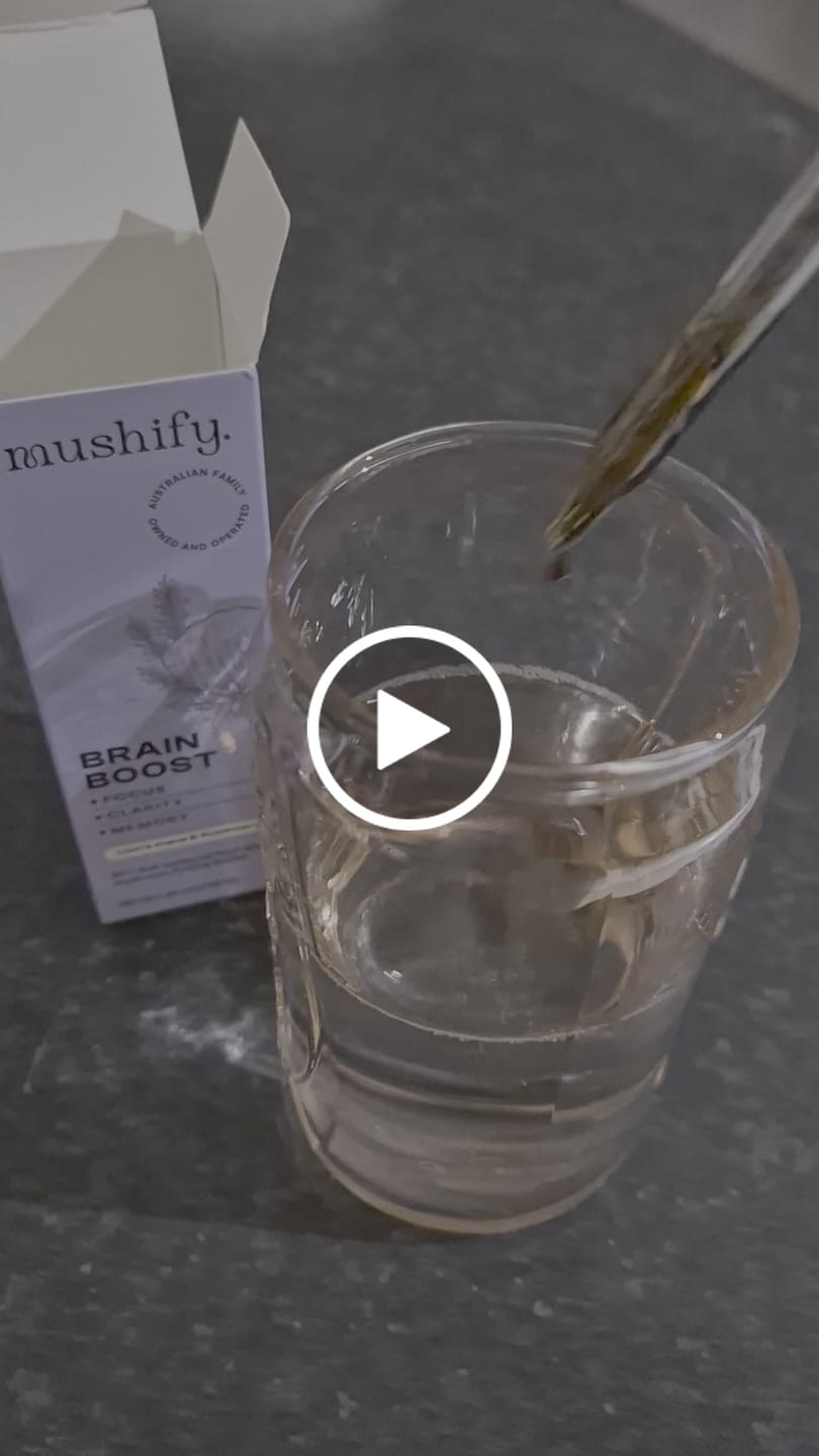 Customer video review of Brain Boost - Lion's mane & Rosemary