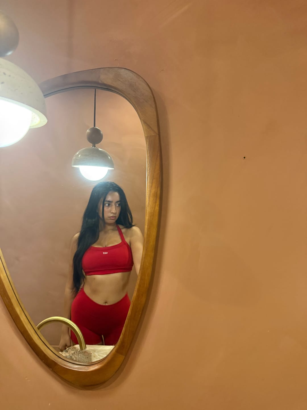 Customer photo review of The Micro Short Scarlet