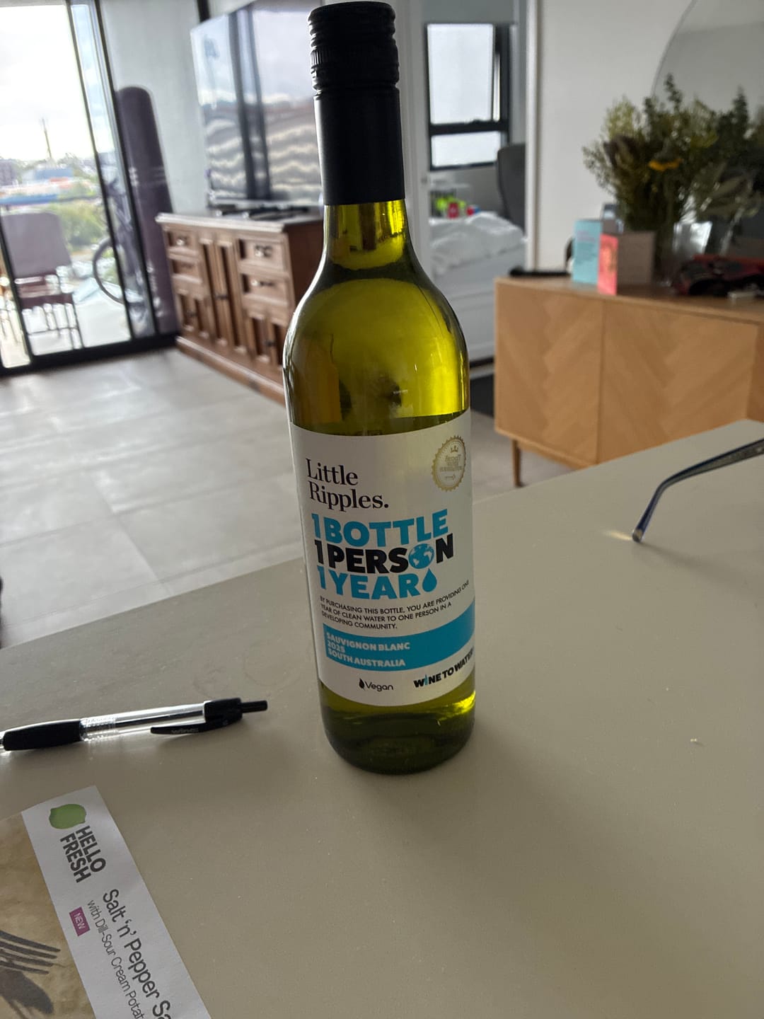 Customer photo review of Sauvignon Blanc - 6pk