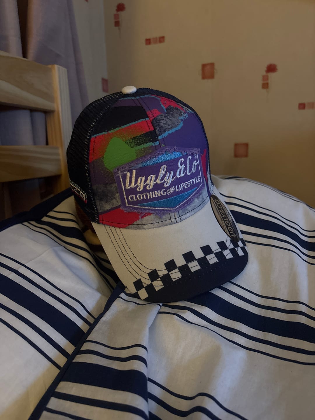Customer photo review of Josh Brookes x 80s Vintage Motorcross Diamond Cap