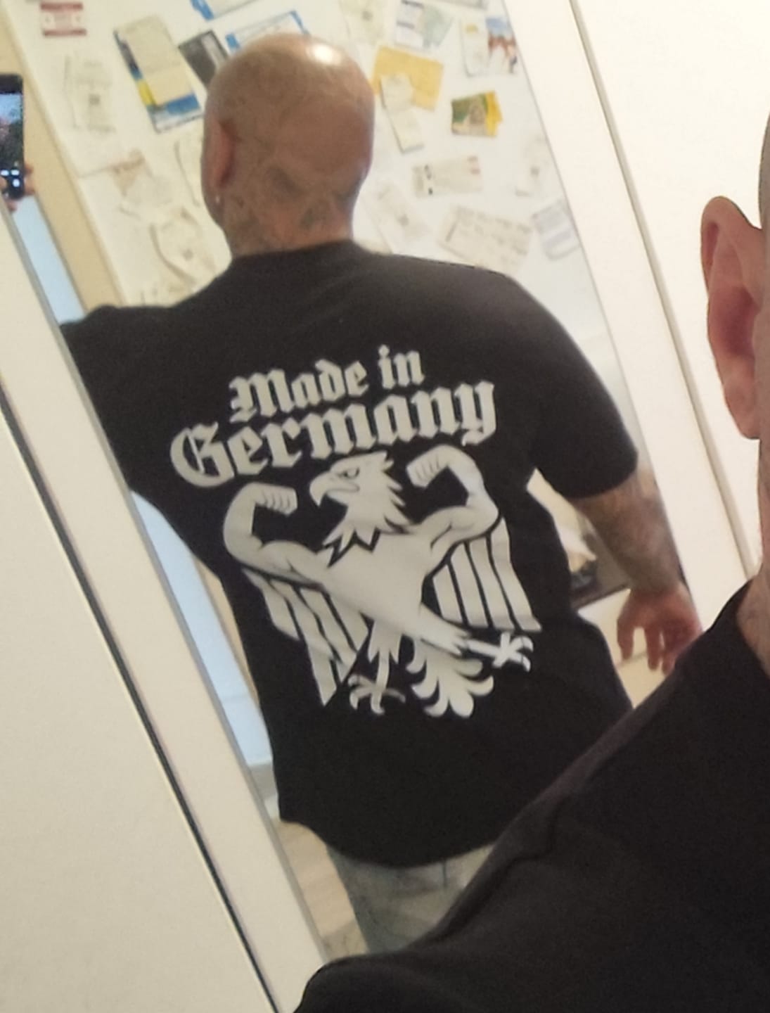 Customer photo review of Made in Germany (Backprint) Shirt