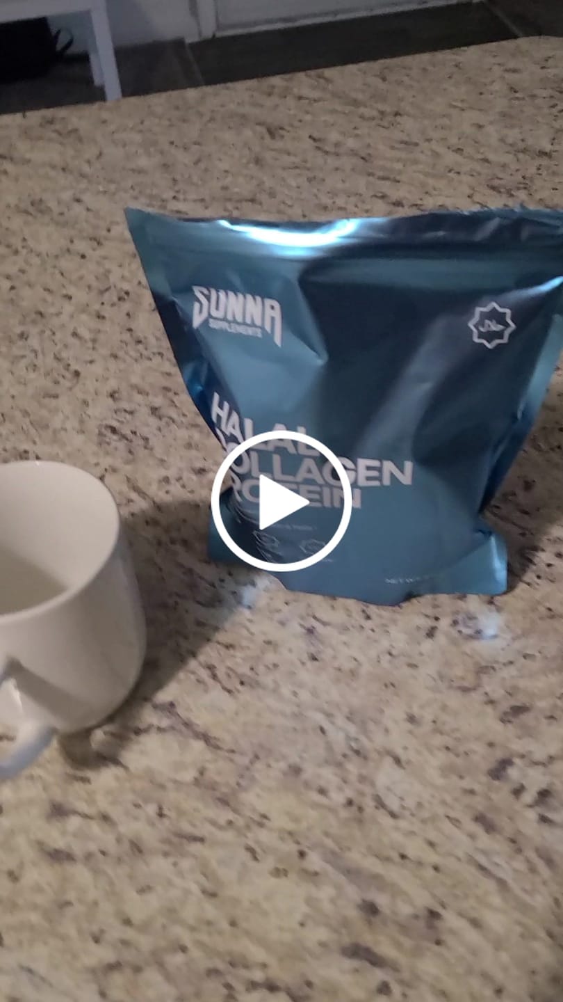 Customer video review of Halal Collagen Protein