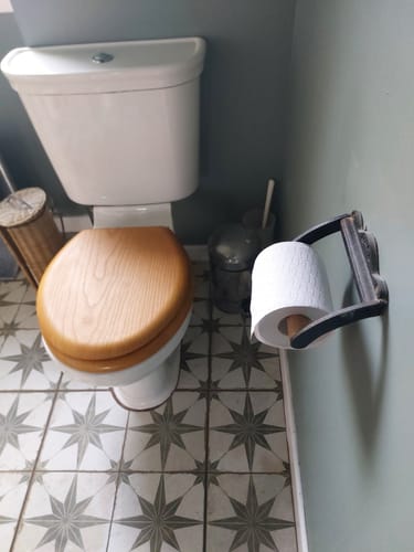 Customer photo review of Recycled 3 Ply Toilet Paper