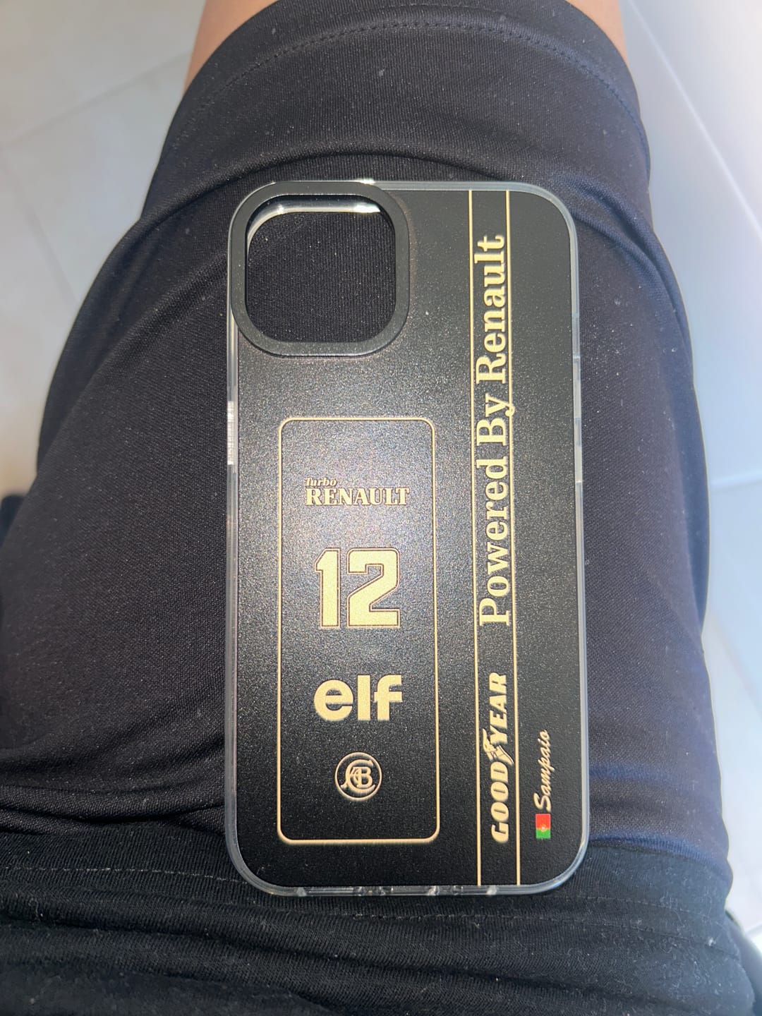 Customer photo review of Lotus 97T/98T Senna F1 Livery - Individuelle Handyhülle für iPhone