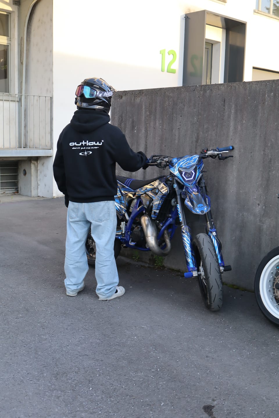 Customer photo review of Oversize Zipper Hoodie