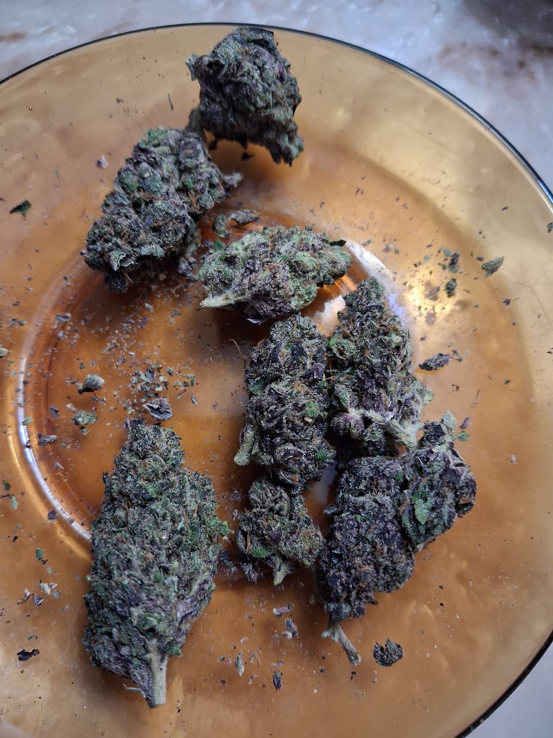 Customer photo review of Purple Trainwreck - Indoor - 4 Grams - Sativa