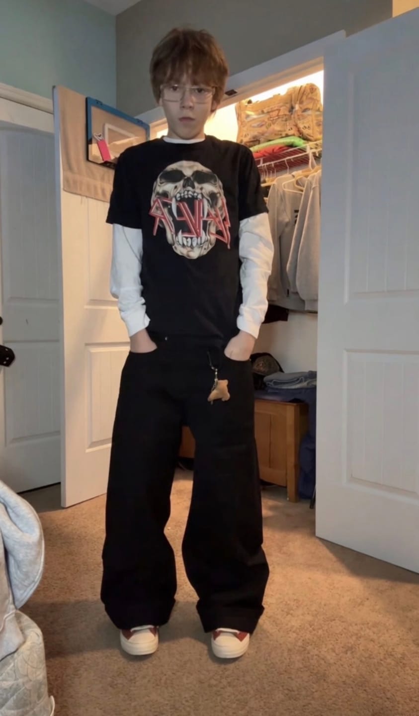 Customer photo review of Black Selvedge Denim