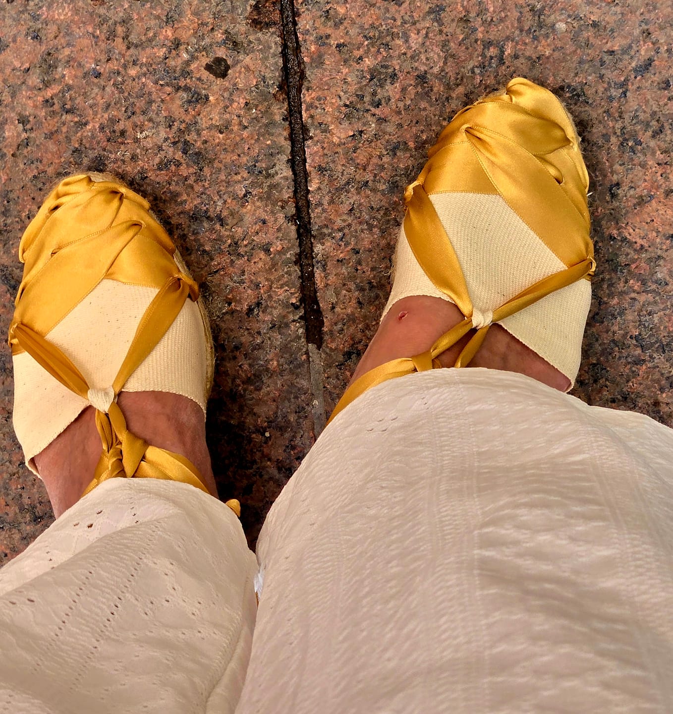Customer photo review of Make Authentic Espadrilles