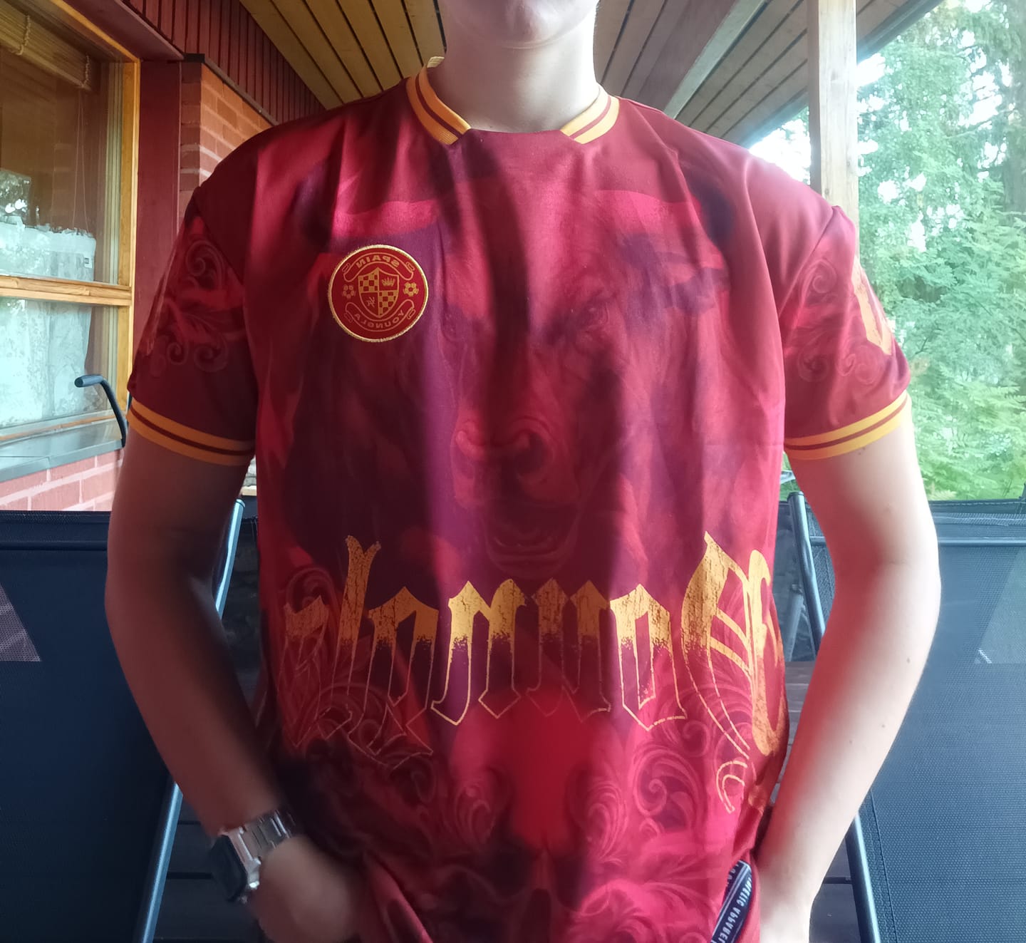 Customer photo review of 4215 - International Football Jerseys
