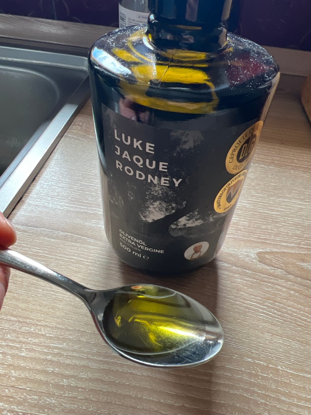 Customer photo review of Polyphenolreiches Premium Olivenöl