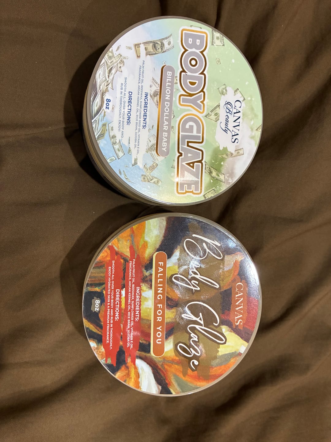 Customer photo review of BODY GLAZE: BILLION DOLLAR BABY