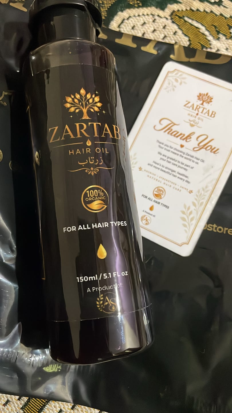 Customer photo review of Zartab Hair Oil