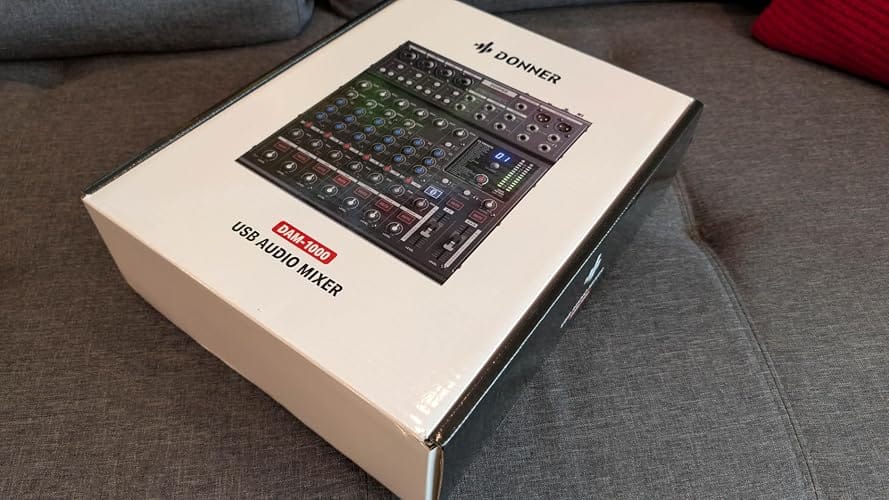 Customer photo review of DONNER DAM1000 Audio Mixer
