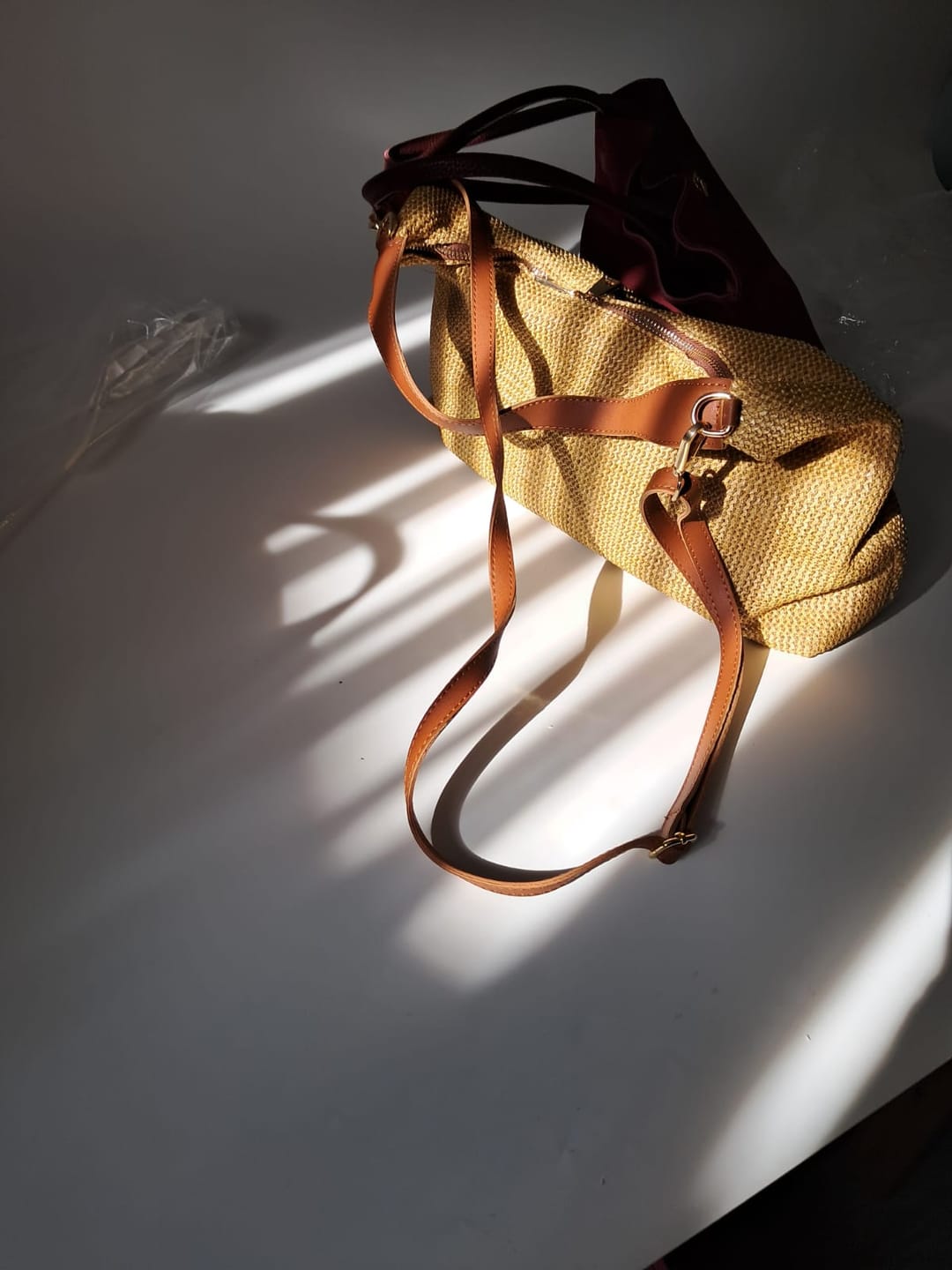 Customer photo review of Soleil | Premium Hasır Kadın Çantası | Kahve