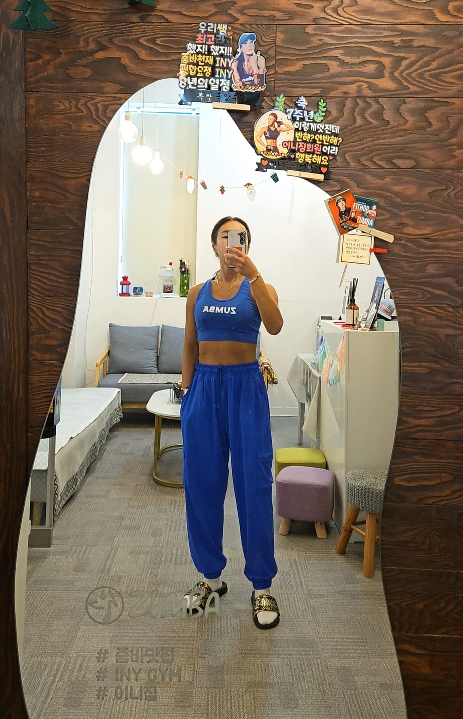 Customer photo review of Color Spree Crop Racerback