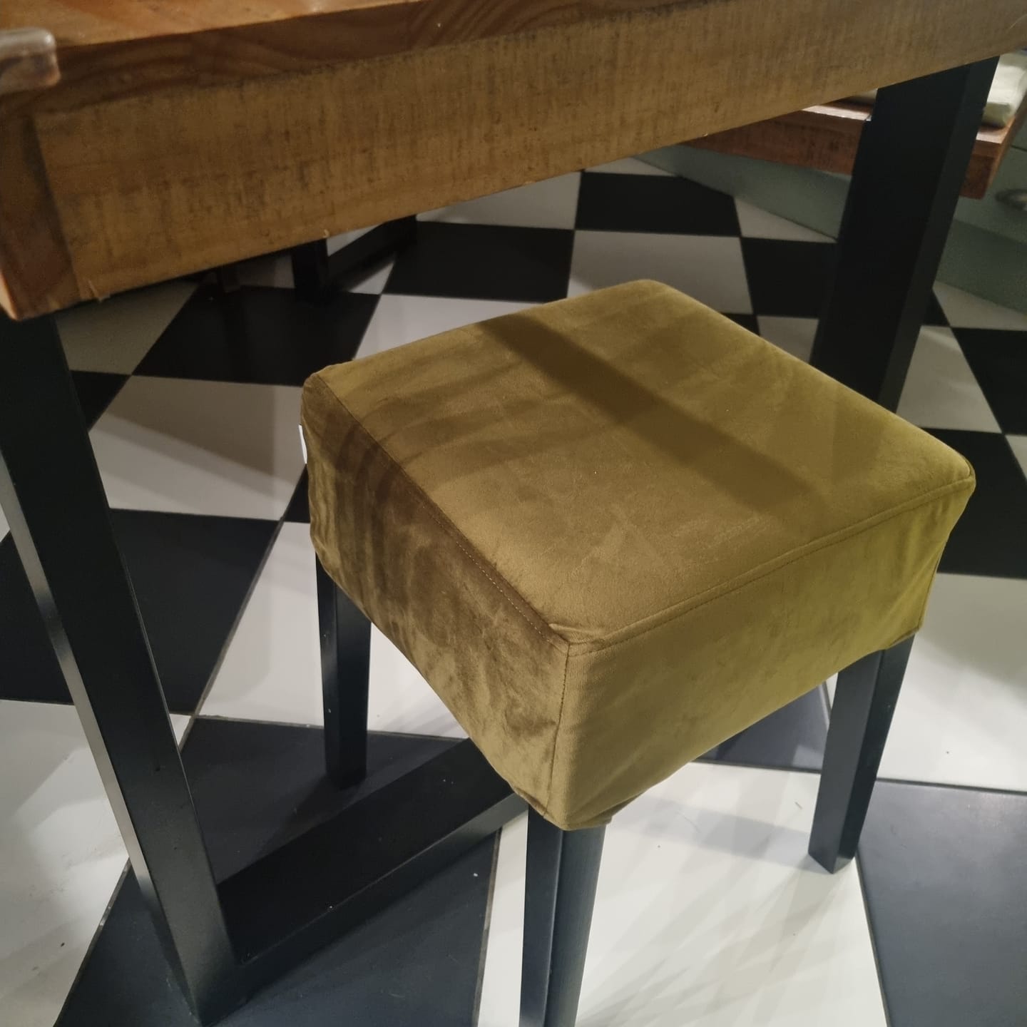 Customer photo review of NILS IKEA Stool Cover