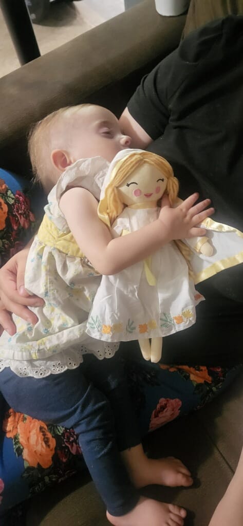 Customer photo review of Our Lady of Good Help Rag Doll (Our Lady of Champion, Wisconsin)