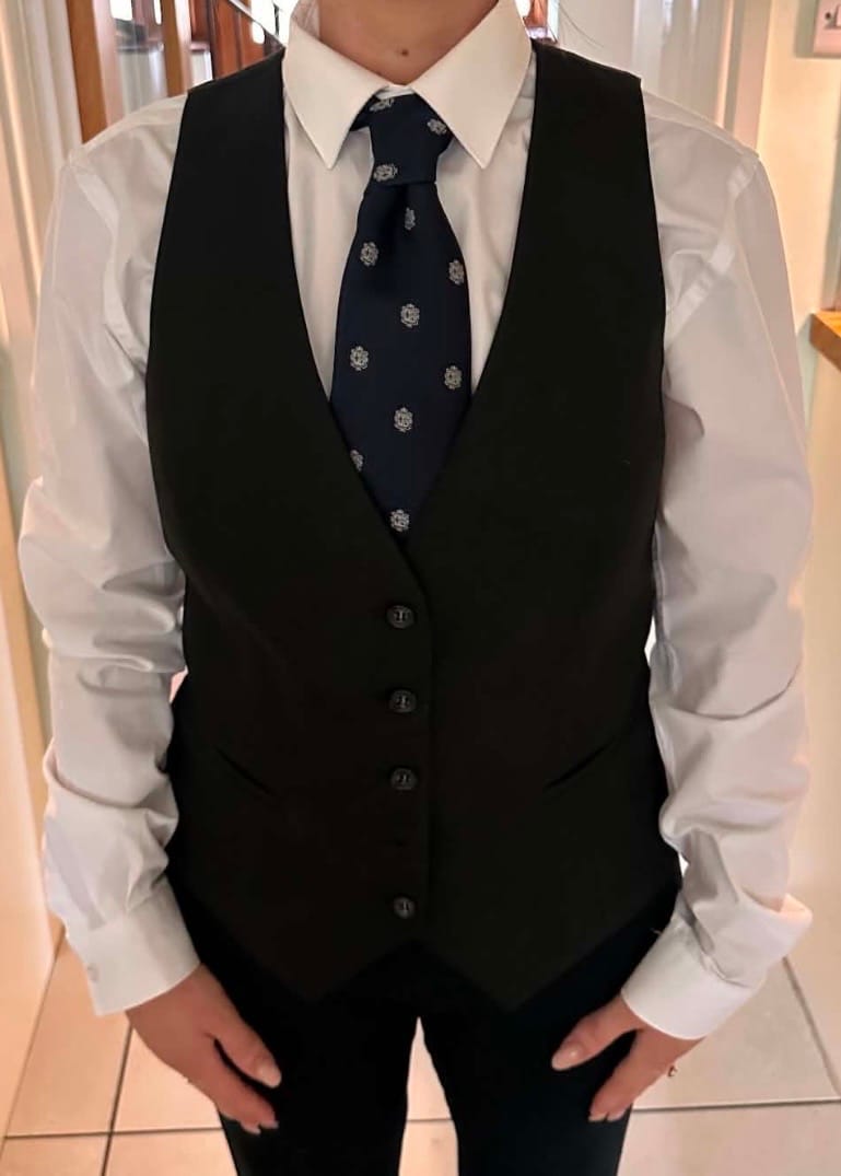 Customer photo review of Toulouse Ladies Waistcoat