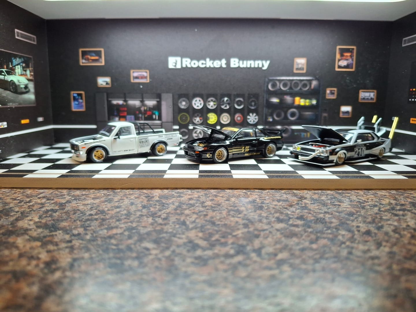 Customer photo review of Pop Race 1:64 Skyline C210 Bosozuku Style Matt Black