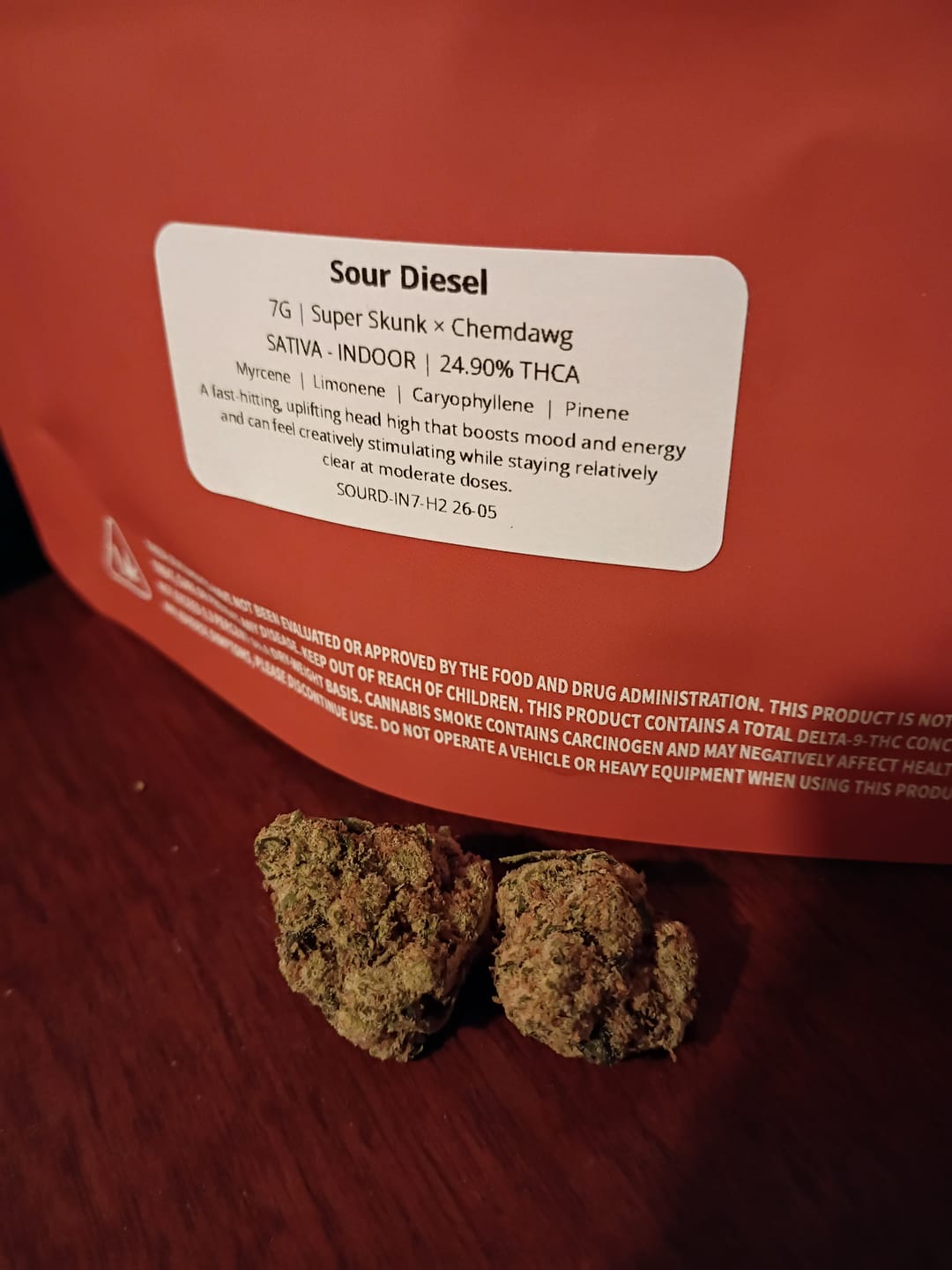 Customer photo review of Sour Diesel
