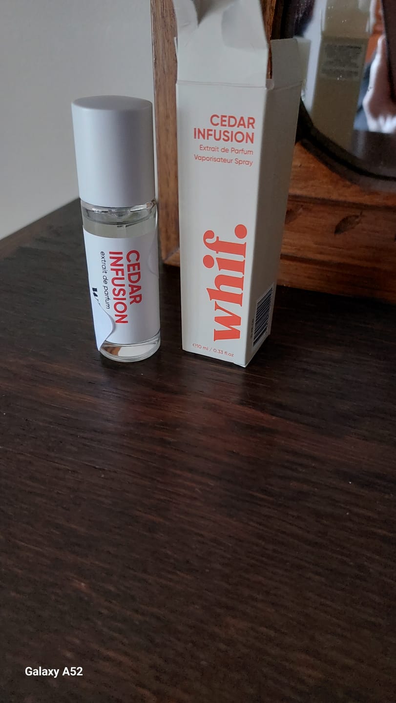 Customer photo review of Cedar Infusion