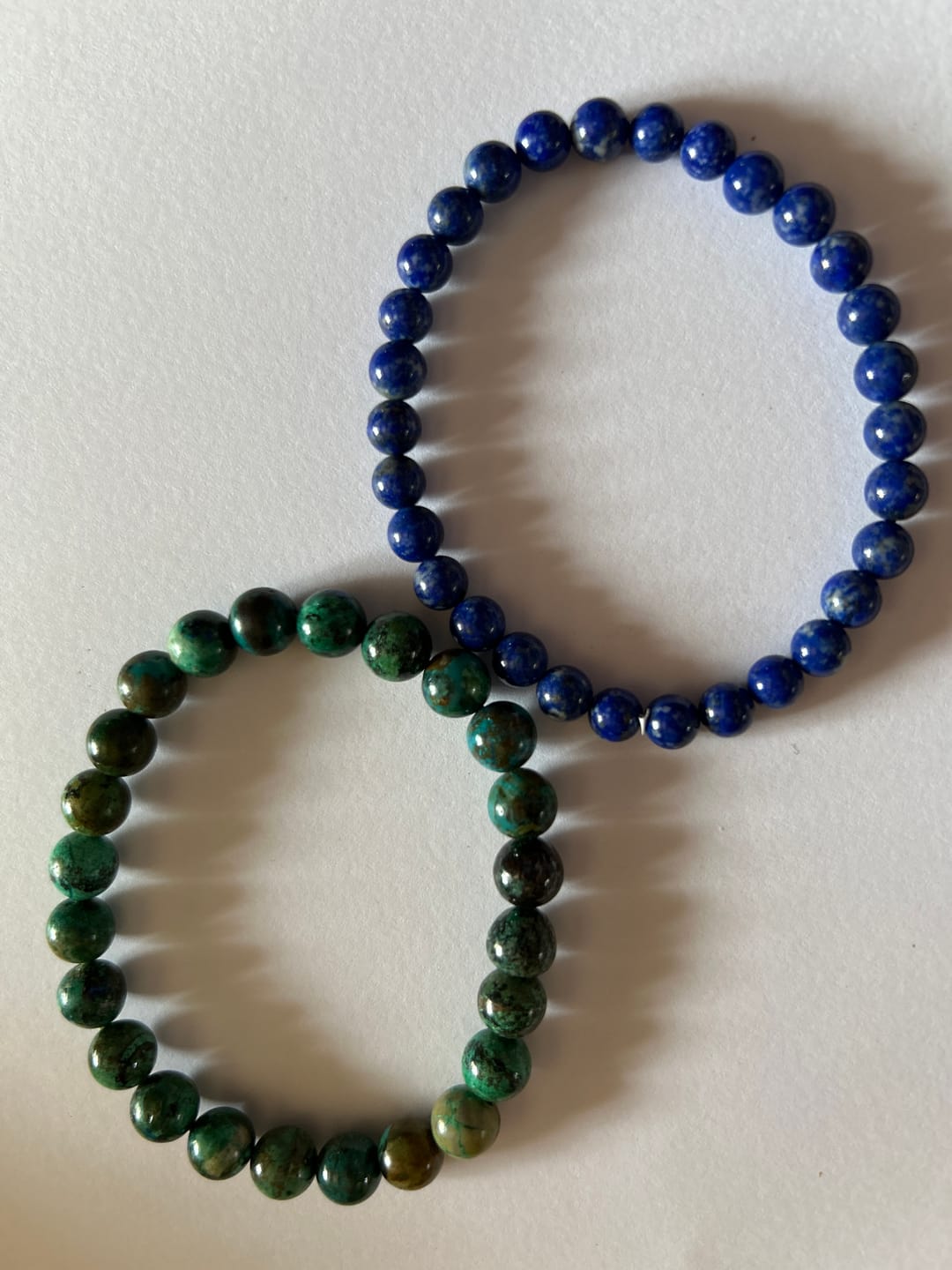 Customer photo review of Lapis Lazuli Bracelet 6mm