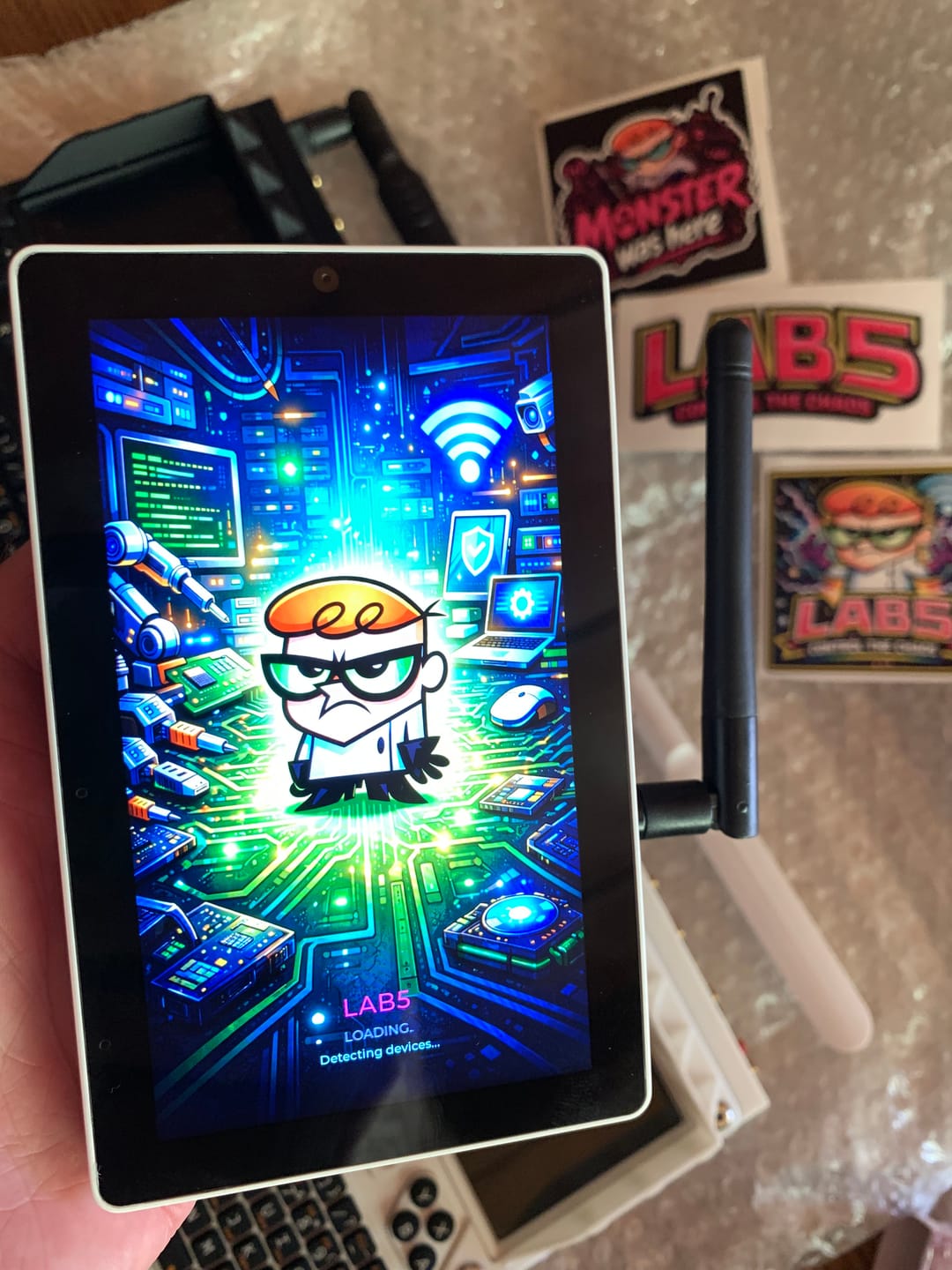 Customer photo review of MonsterC5 TAB5 Edition