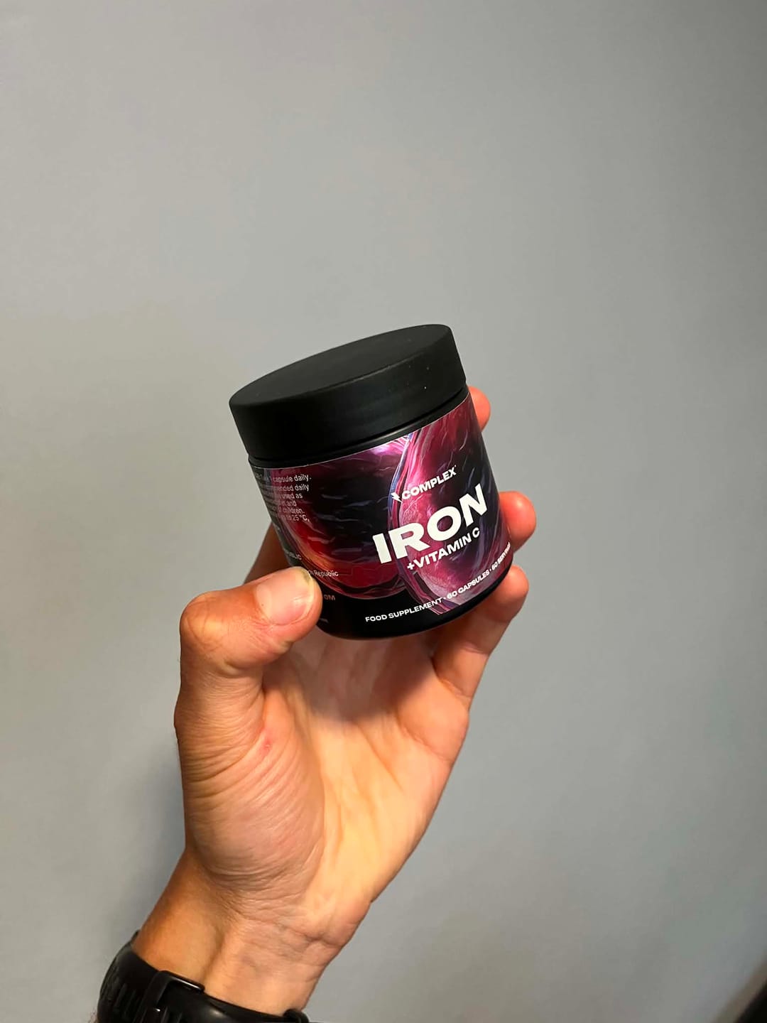 Customer photo review of Iron + Vitamin C