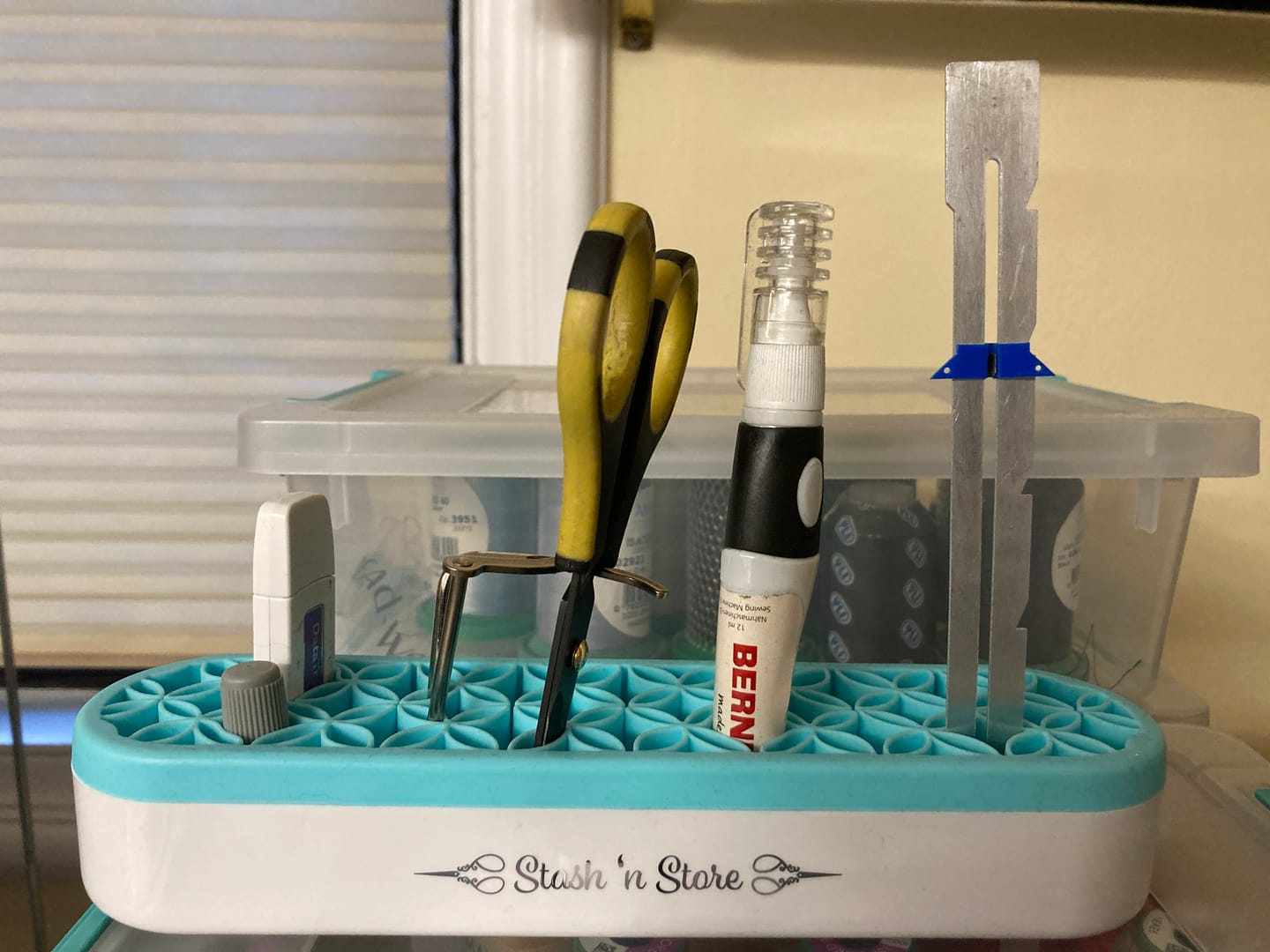 Customer photo review of Oh Sew! Organized, Stash n Store