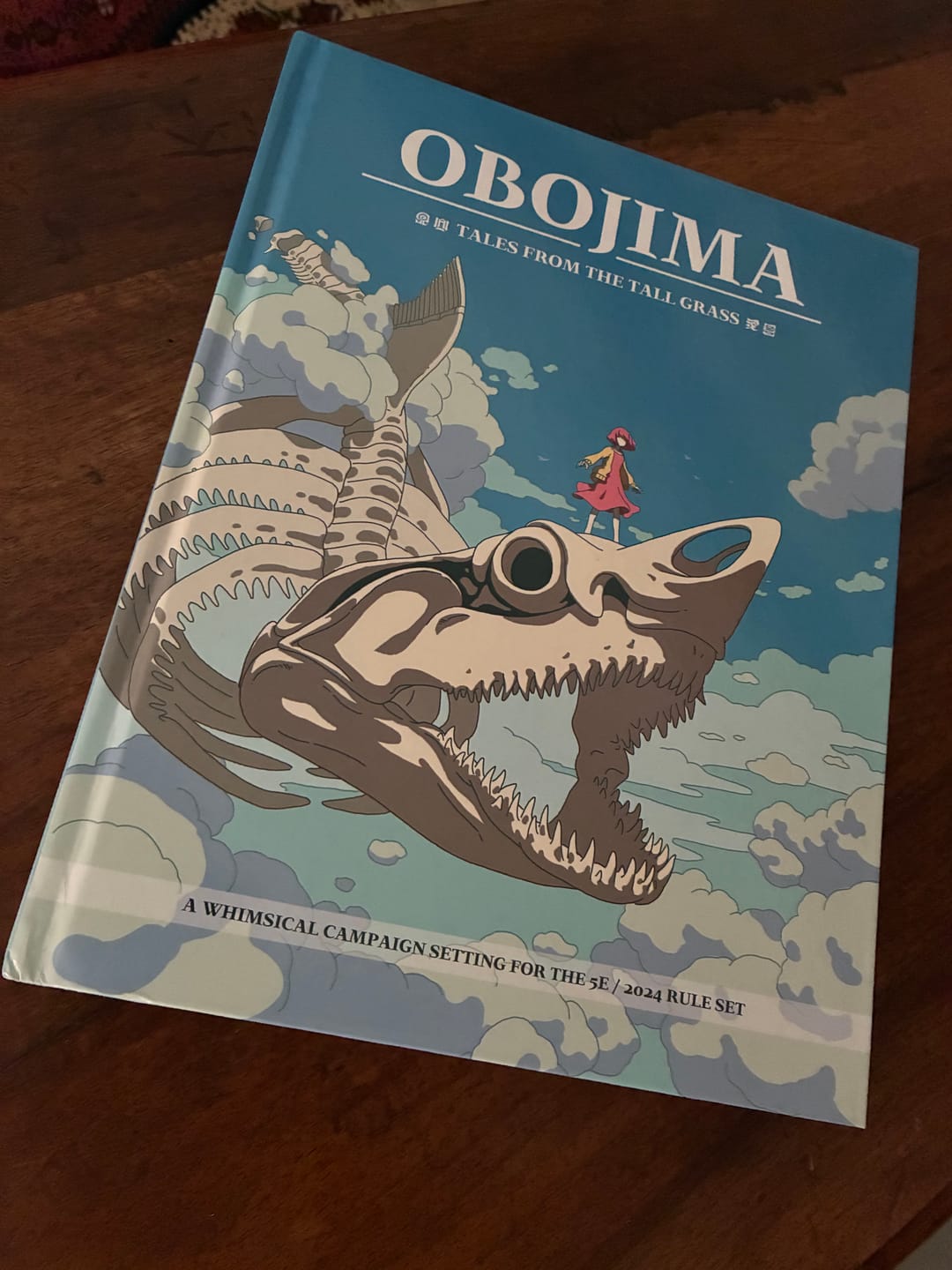 Customer photo review of Obojima: Tales from the Tall Grass – Hardcover Campaign Book