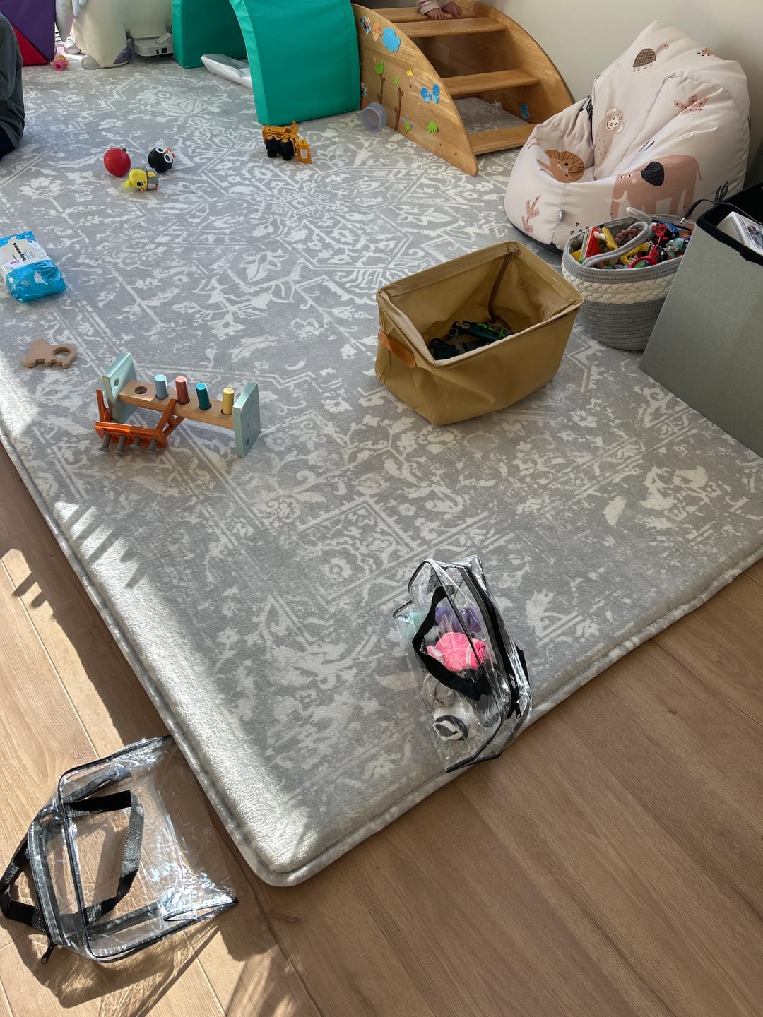 Customer photo review of Designer Relax Mat - 35mm Thick Foam Base