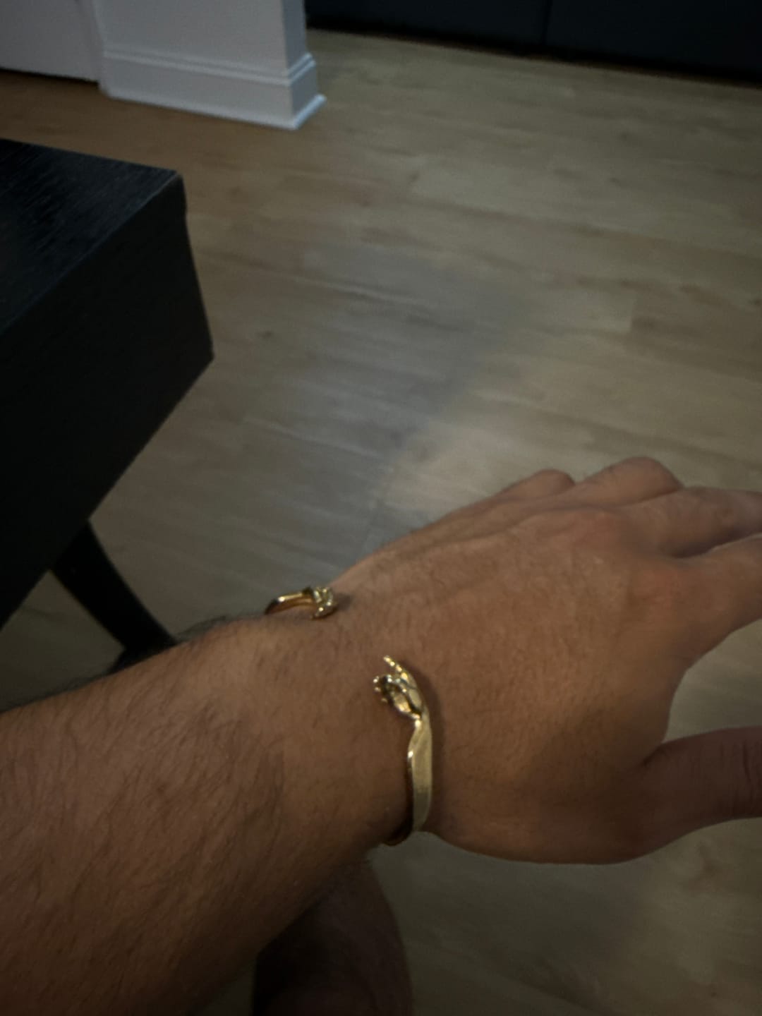 Customer photo review of Creation of Adam Cuff V2