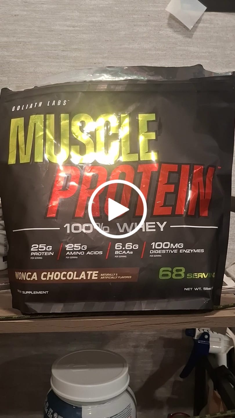 Customer video review of 100% Whey Protein Powder