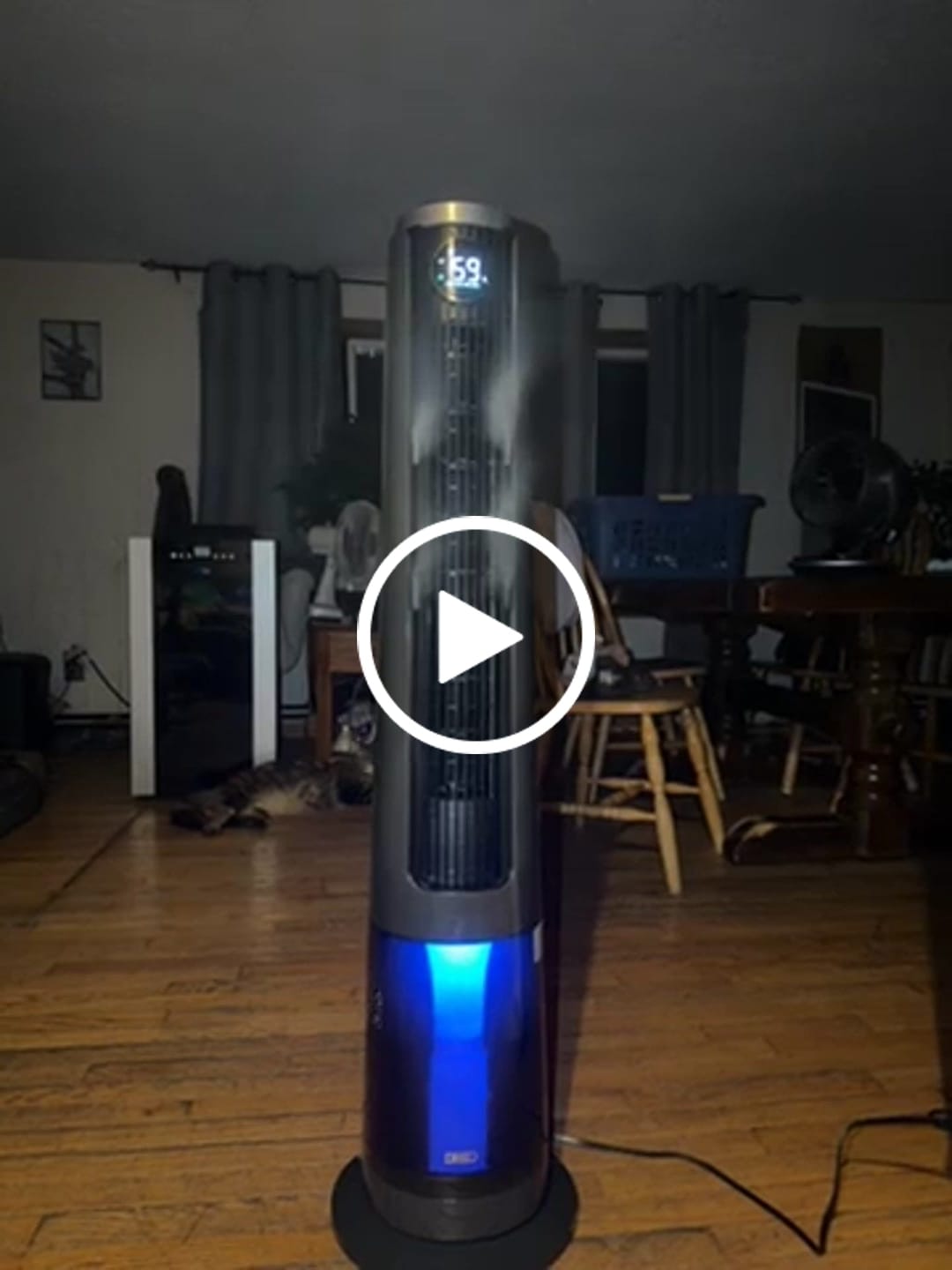 Customer video review of TurboCool™ Misting Fan 765S