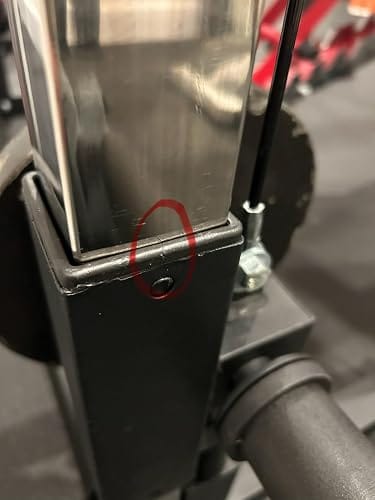 Customer photo review of GXMMAT X6 Power Rack with Full Aluminum Pulleys