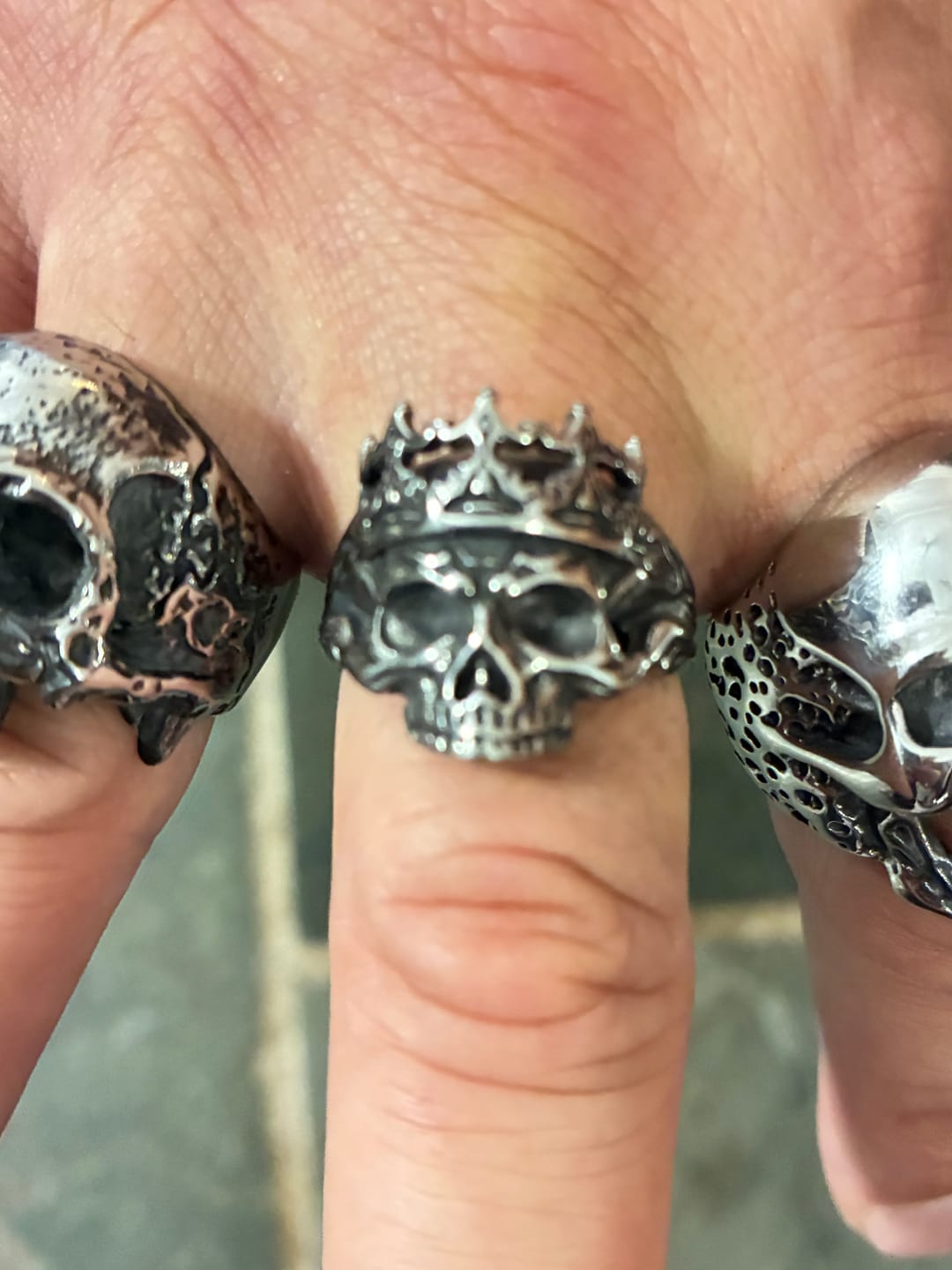 Customer photo review of KING OF SKULLS.