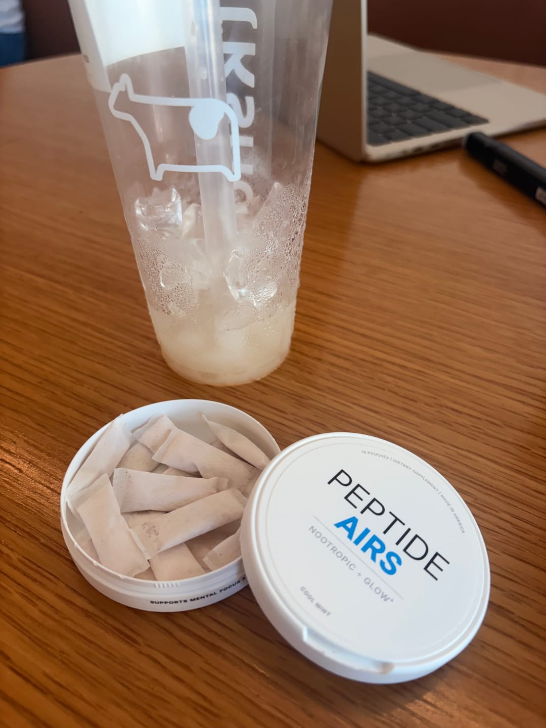 Customer photo review of Glutathione & NAD+ Energy Pouches | PEPTIDE AIRS