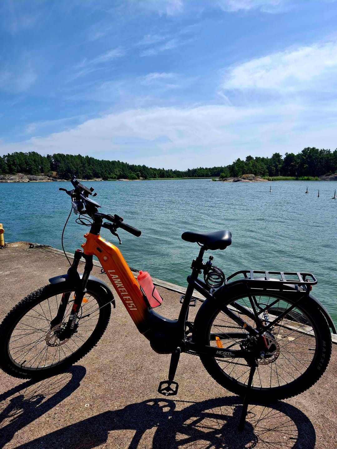 Customer photo review of Lankeleisi MG600 Lite 250W 27.5" Electric Trekking Bike 720Wh SUV E-bike with Switchable Sensor 36V 20Ah Battery