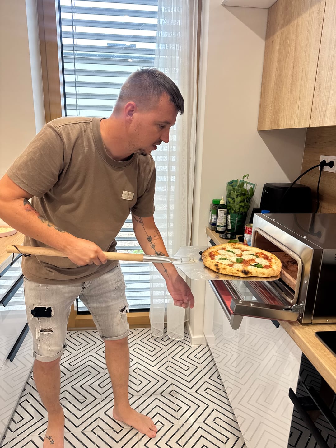 Customer photo review of Macte Ovens Voyager TWIN | Forno elettrico per pizza e pane