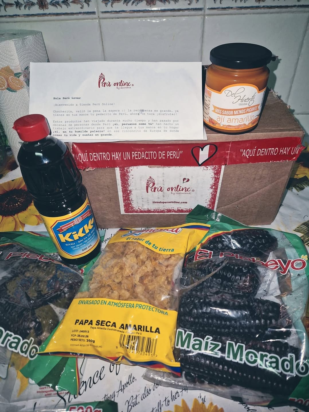 Customer photo review of Maíz Morado El Plebeyo 500 g