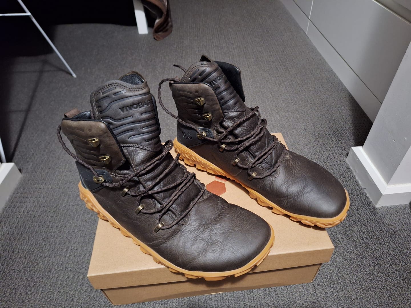 Customer photo review of Vivobarefoot Tracker Forest Esc Mens Bracken
