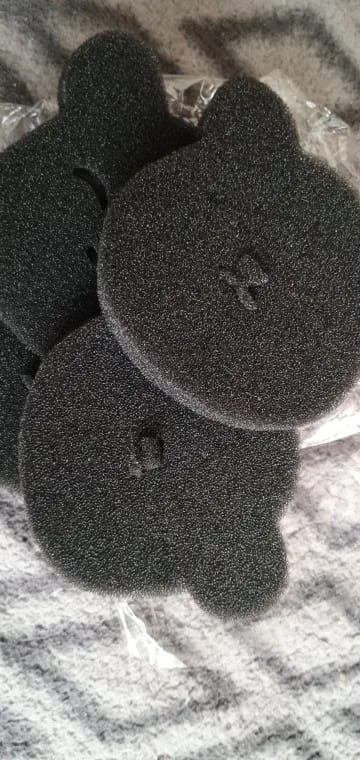 Customer photo review of FluffCatcher — Reusable Pet Hair Remover for Laundry