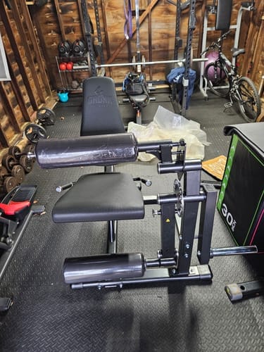 Customer photo review of Gronk Fitness Leg Extension / Leg Curl