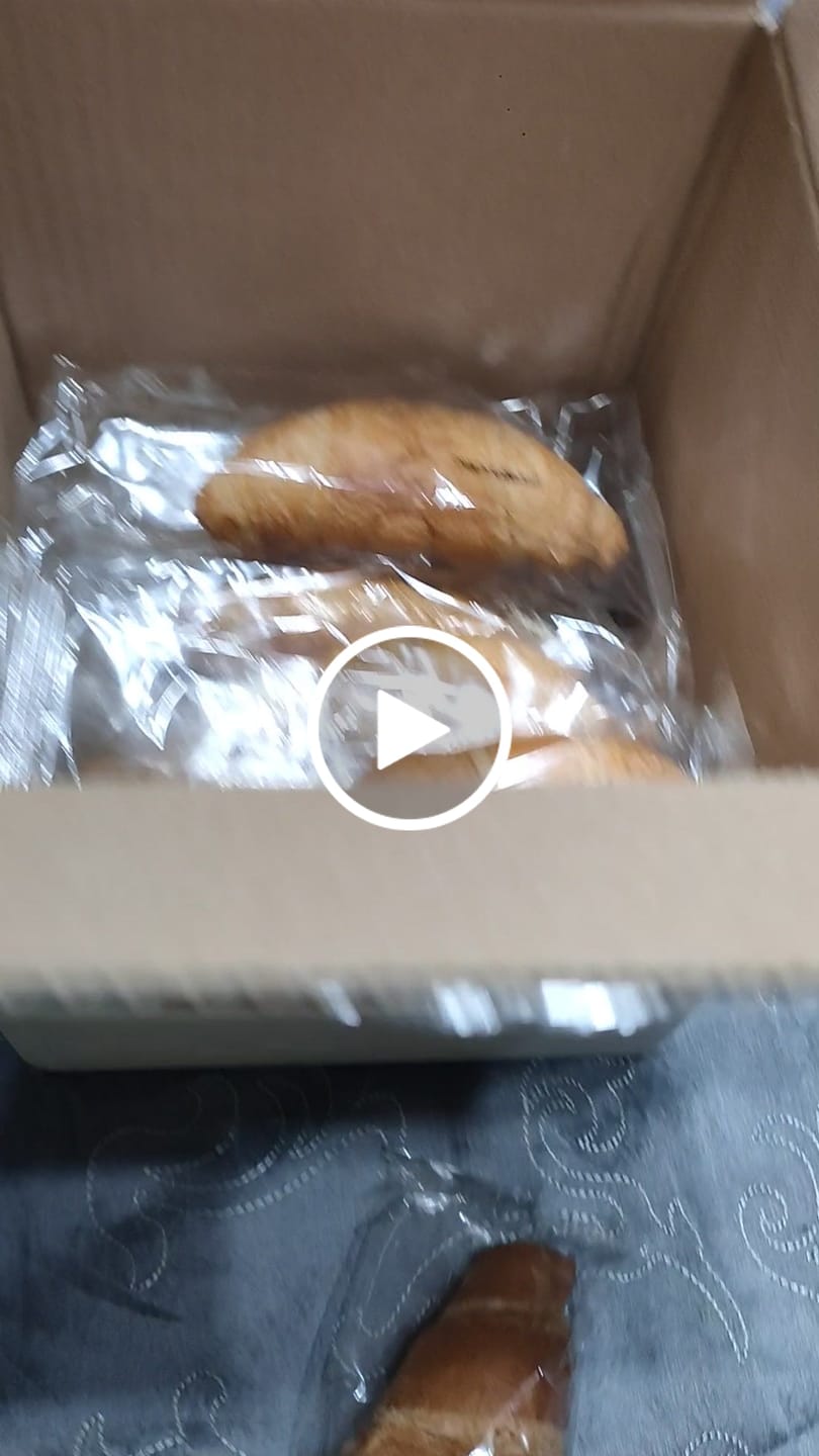 Customer video review of 15 Cornetti proteici ripieni alla Vaniglia