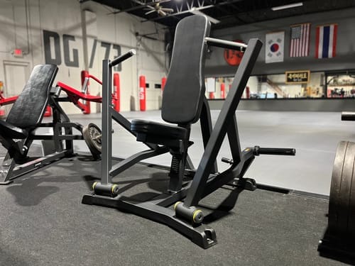 Customer photo review of Gronk Fitness Seated Chest Press - Plate Loaded