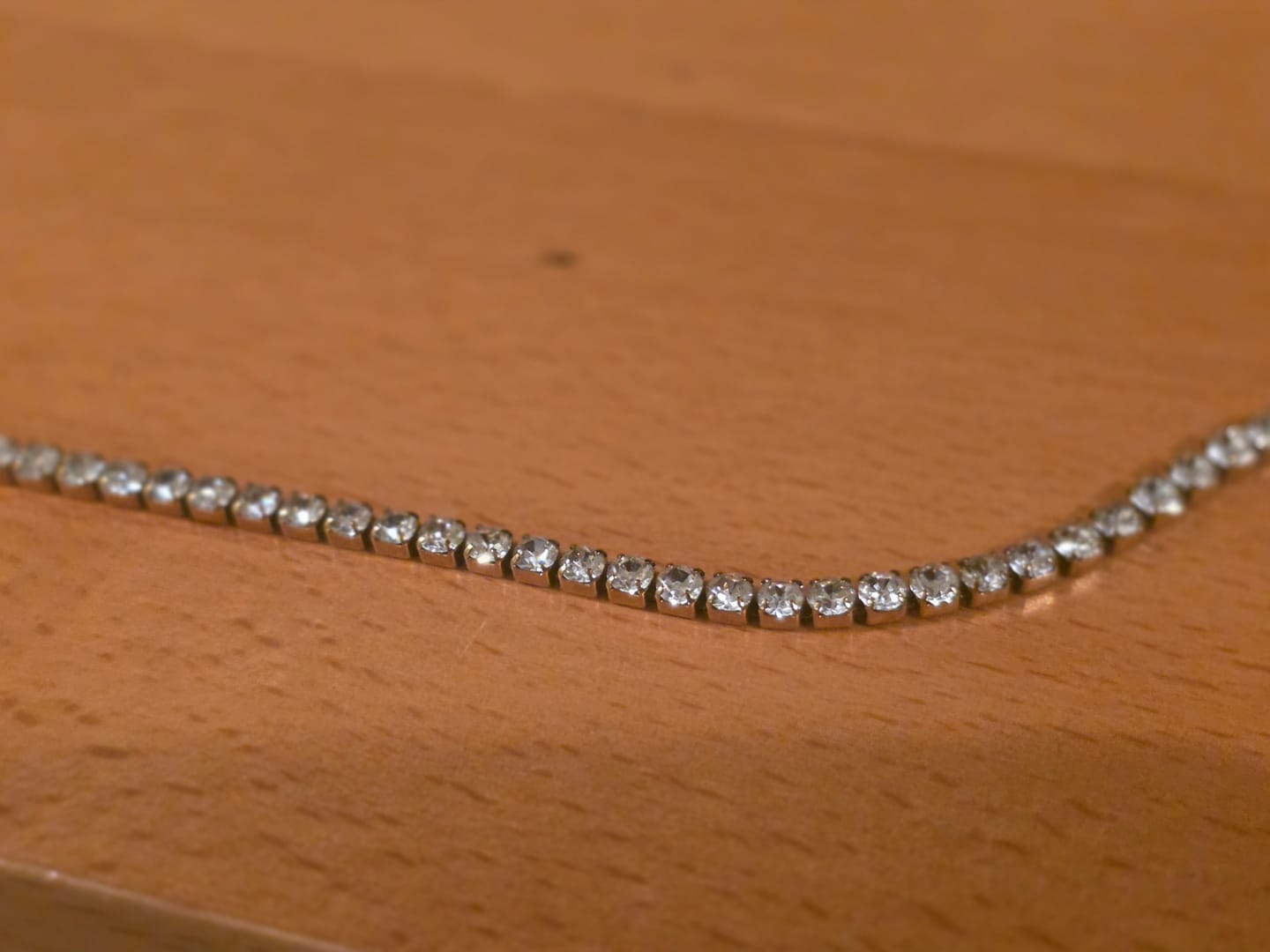 Customer photo review of Monaco Tennis Necklace (Bundle)