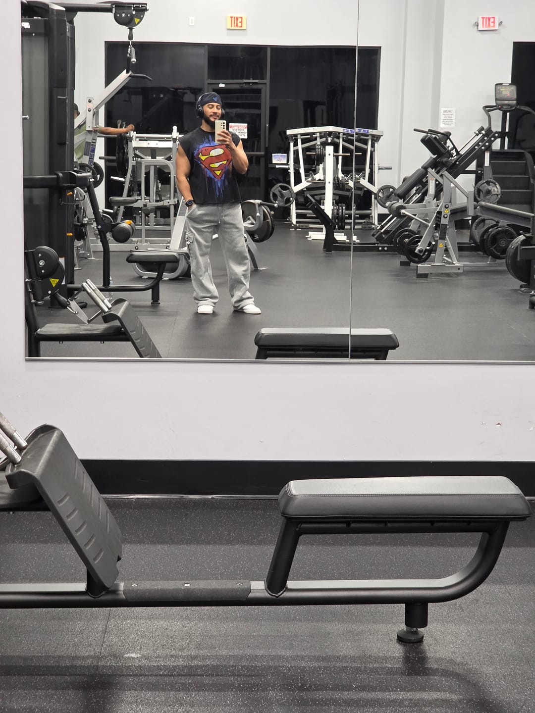 Customer photo review of 3004 - Superman Cut-Offs